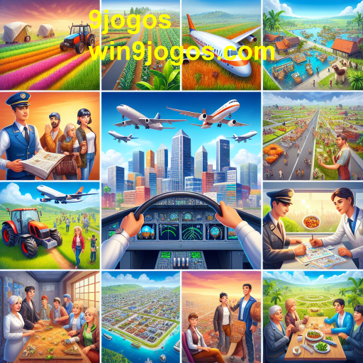 Explore Mundos Incríveis com Jogos de Simulação no 9jogos